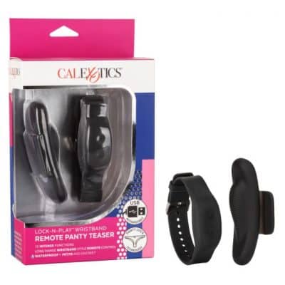 Remote Panty Teaser - Lock-N-Play Wristband - Vibrateur Clitoridien à Distance - California Exotics