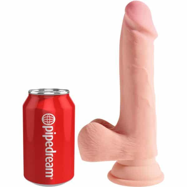 7.5 Triple Density Cock with Balls - King Cock Plus - Gode Réaliste – Image 4