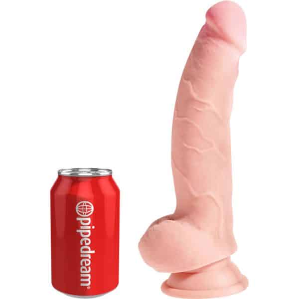 8 Triple Density Cock with Balls - King Cock Plus - Gode Réaliste