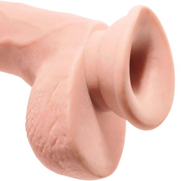 9 Triple Density Cock with Balls - King Cock Plus - Gode Réaliste – Image 3
