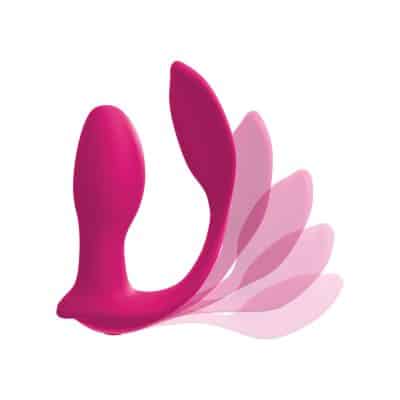Double Ecstasy - Vibrateur pour Couple Rechargeable - 3Some