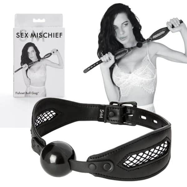 Fishnet Ball Gag - Bâillon - Sex & Mischief