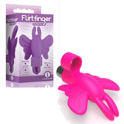 Flirt Finger Butterfly Vibrator - Doigt Vibrant - Icon Brands