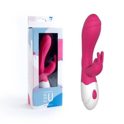 Milkshake - Vibrateur Double Stimulation Rechargeable - For U - Adore U