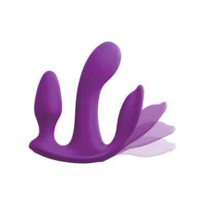 Total Ecstasy - Vibrateur Triple Stimulation Rechargeable à Distance - 3Some