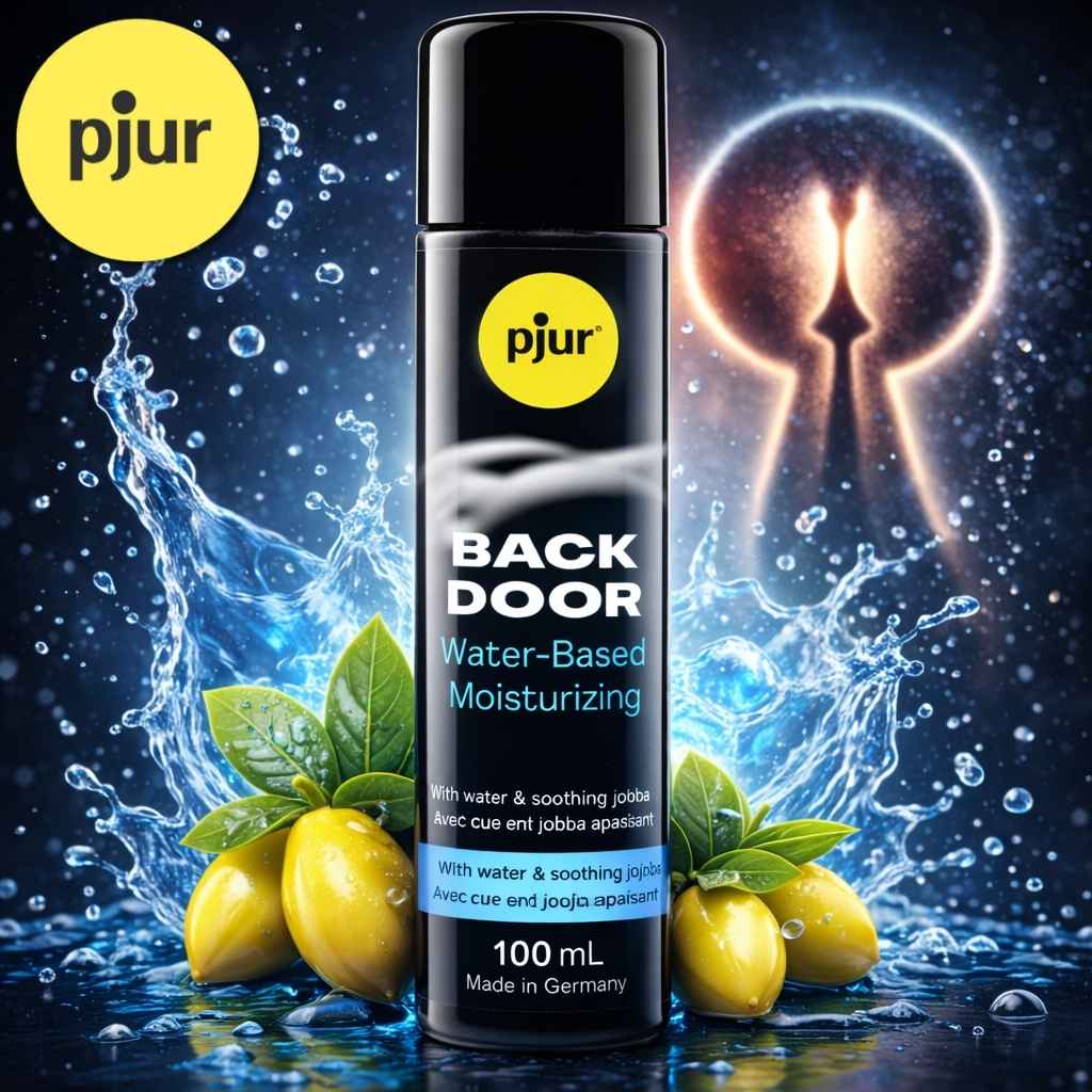 pjur BACK DOOR Moisturizing lubrifiant à base d’eau hyaluronane pour sexe anal intense