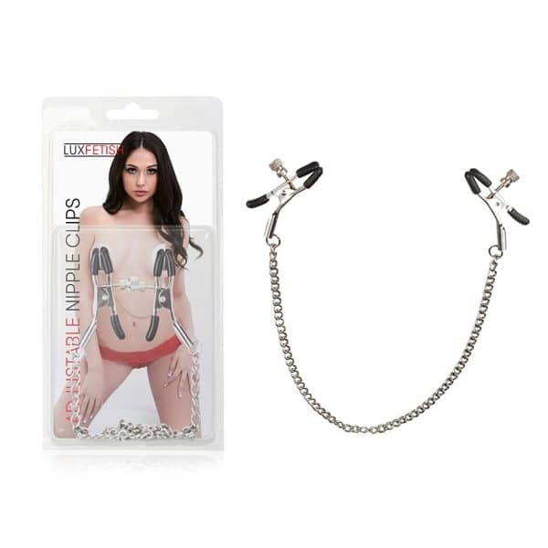 Ajustable Nipple Clips - Pinces à Mamelons - Lux Fetish