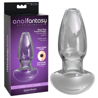 Large Anal Gape - Plug Anale en Verre - Anal Fantasy Elite Collection