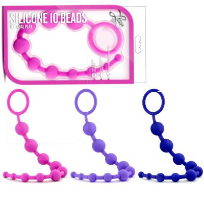 Silicone 10 Beads - Luxe - Boules Anales - Blush