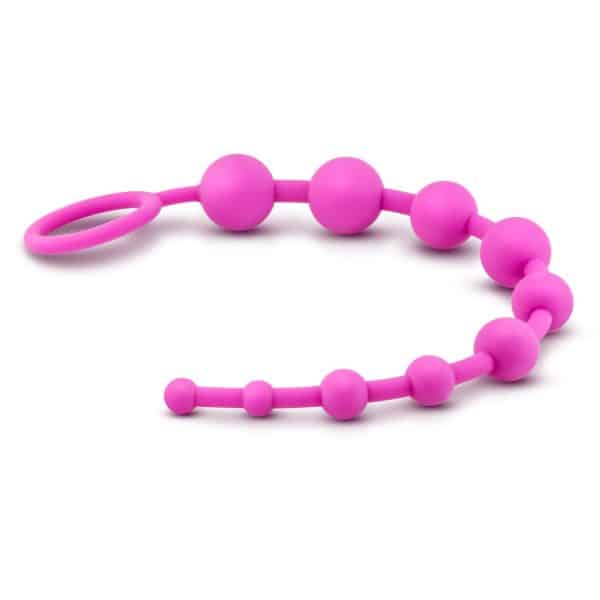 Silicone 10 Beads - Luxe - Boules Anales - Blush – Image 4