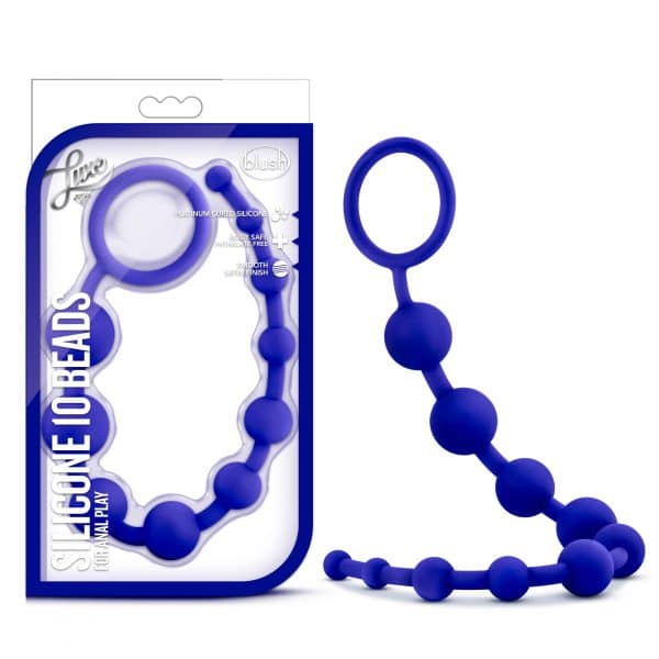 Silicone 10 Beads - Luxe - Boules Anales - Blush – Image 2