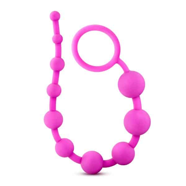 Silicone 10 Beads - Luxe - Boules Anales - Blush – Image 5