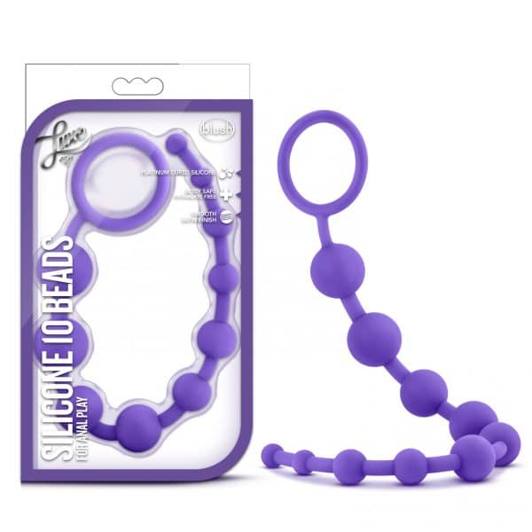 Silicone 10 Beads - Luxe - Boules Anales - Blush – Image 3