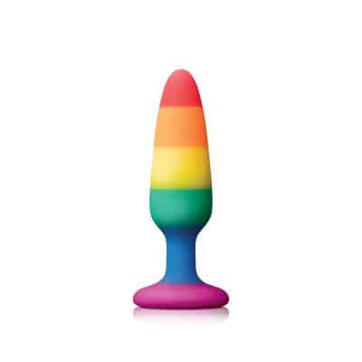 Small Pleasure Plug Colours - Pride Edition - Plug Anale - Ns Nolvelties