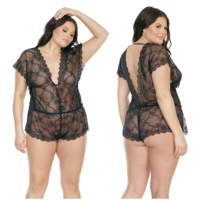 Barboteuse - 7219X - Grande Taille - Coquette