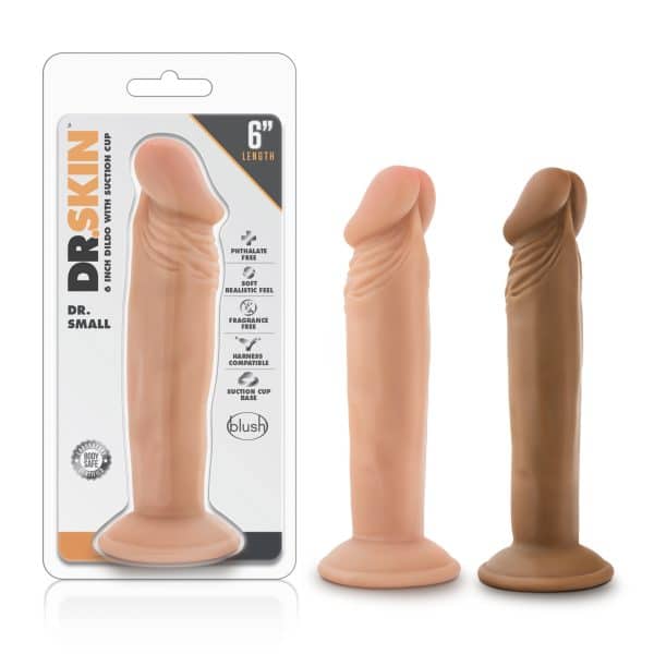 Dr. Skin Small 6 - Gode Réaliste - Blush