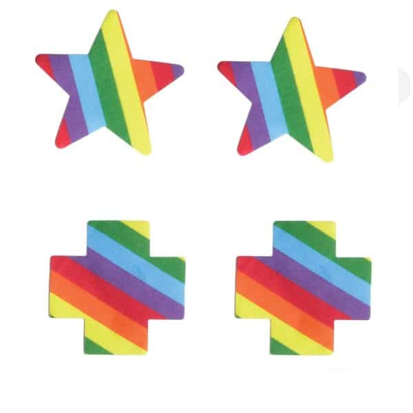 Ensemble de Pastilles à Mamelons Arc-en-Ciel - 7253 - Coquette