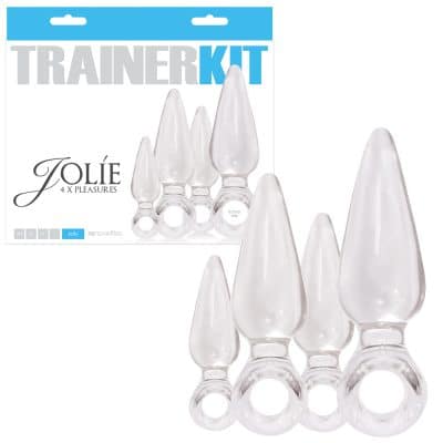 Jolie - 4pc Trainer Kit - Ensemble de Plugs Anales - Ns Novelties