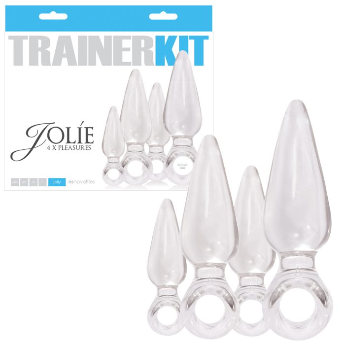 Jolie - 4pc Trainer Kit - Ensemble de Plugs Anales - Ns Novelties