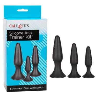 Silicone Anal Trainer Kit - Ensemble de Plugs Anales - California Exotics