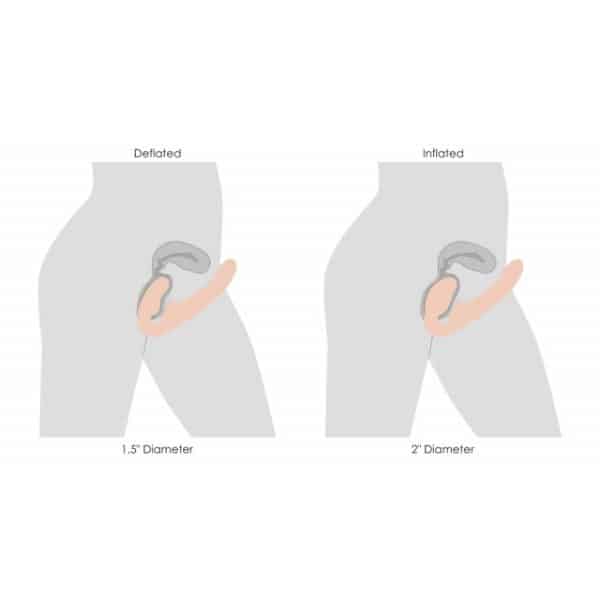 Ergo-Fit - Twist - Strapless Strap-On - Sans Harnais Vibrant et Gonflable - U-Strap – Image 6