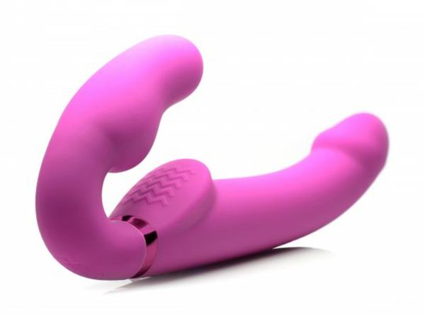 Ergo Fit - 10X Evoke - Strapless Strap-On - Sans Harnais Vibrant et Gonflable - U-Strap – Image 2