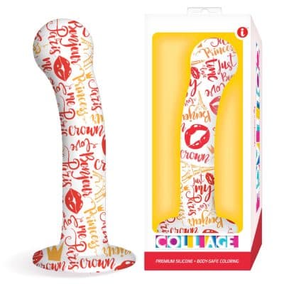 I Remember Paris Silicone G-Spot - Collage - Gode en Silicone - Icon Brands