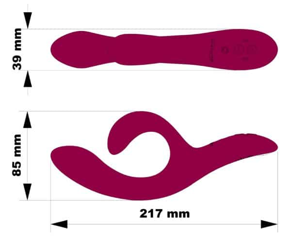 Nova 2 - Vibrateur Rechargeable - Double Stimulation - We Vibe