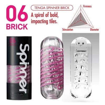 Brick - Masturbateur - Tenga Spinner