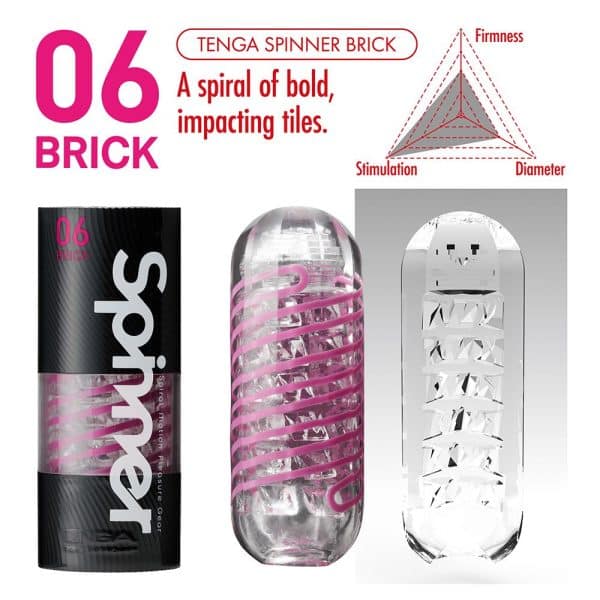 Brick - Masturbateur - Tenga Spinner