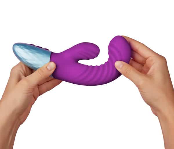 Deloda - Vibrateur Double Stimulation Rechargeable - FemmeFunn