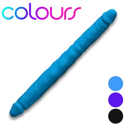 Gode double de 12 pouces en silicone – Double Pleasure - Colours de NS Novelties