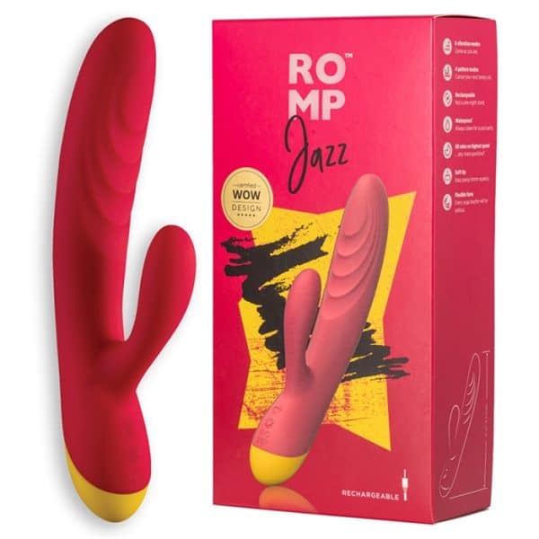 JAZZ - Vibrateur Double Stimulation Rechargeable - Romp