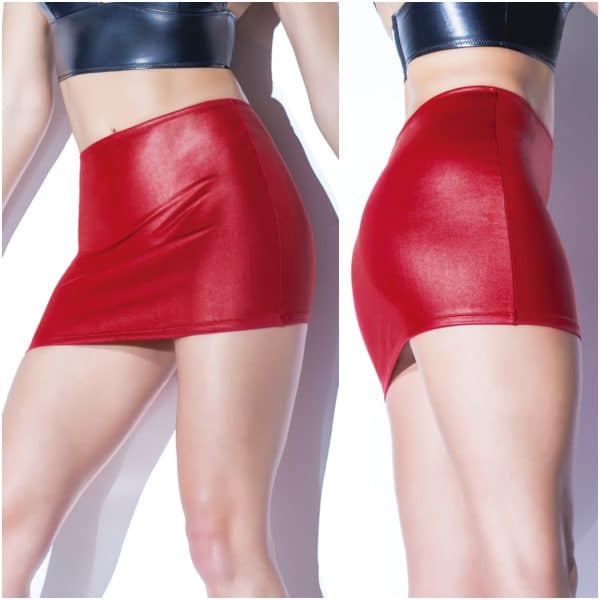 Jupe en Wetlook - D9356 - Coquette