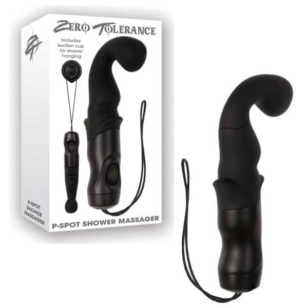 P-Spot Shower Massager - Masseur Prostatique Vibrant - Zero Tolerance