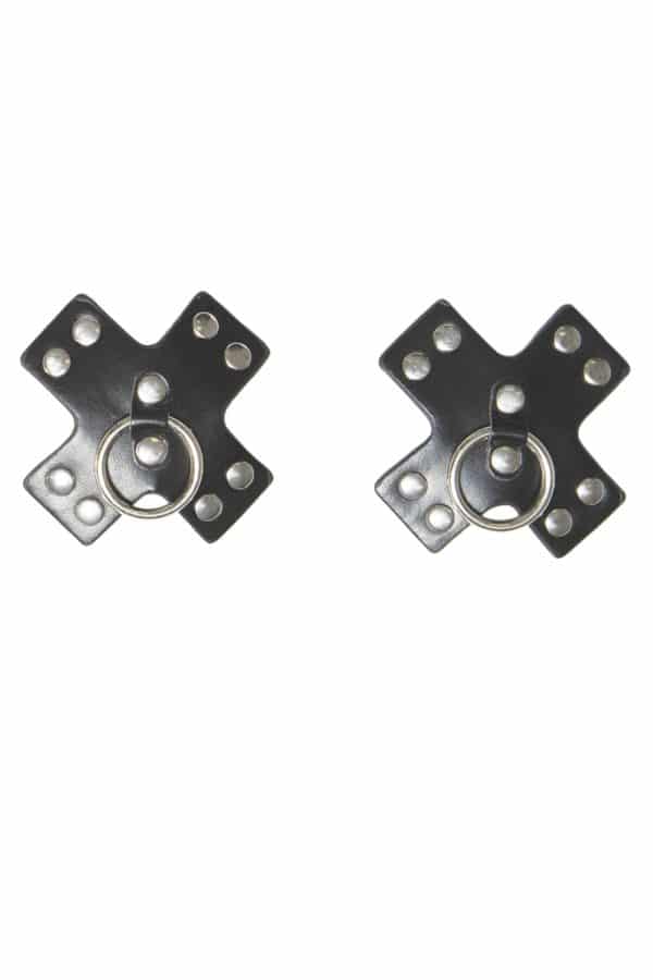Pastille à Mamelons en Croix avec Studs - 7249 - Coquette