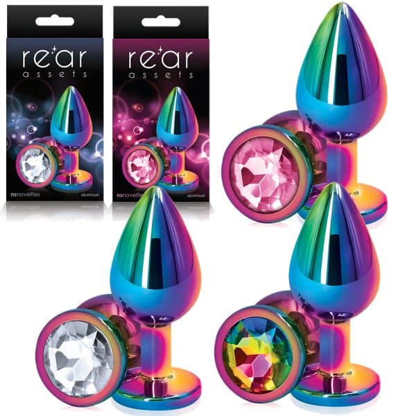 Rear Assets Medium - Plug Anale avec Bijou - Ns Novelties