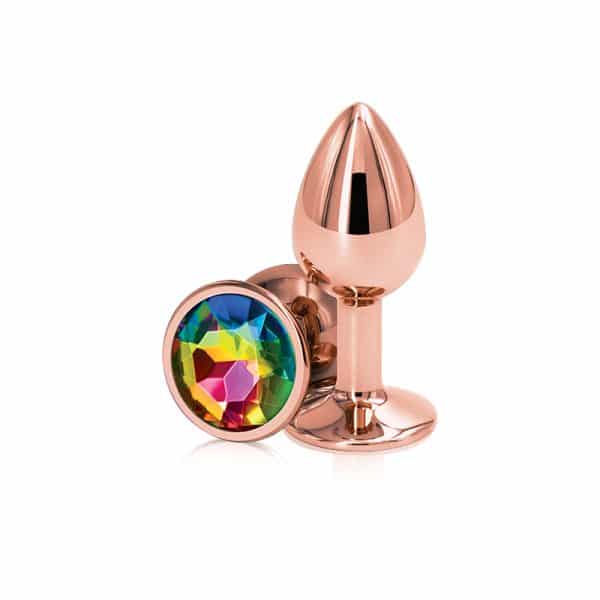 Rear Assets Small Or Rose - Plug Anale avec Bijou - Ns Novelties (Copie)