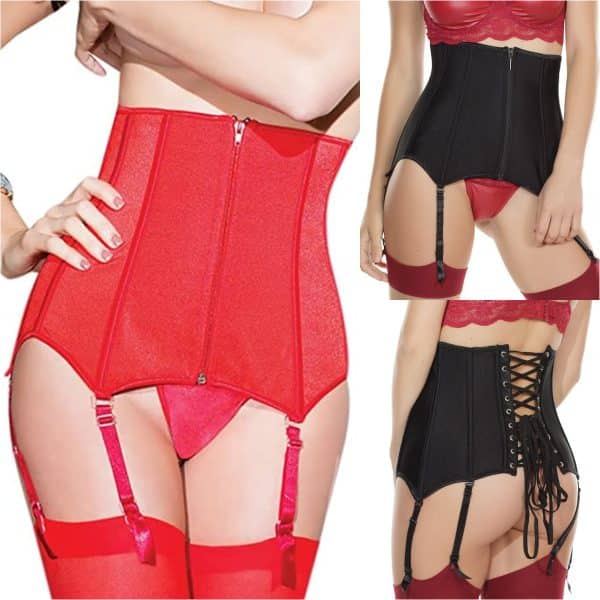 Serre Taille avec Jarretières - 3729 - Coquette