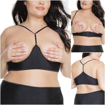Soutien-gorge Cupless - 7238X - Grande Taille - Coquette
