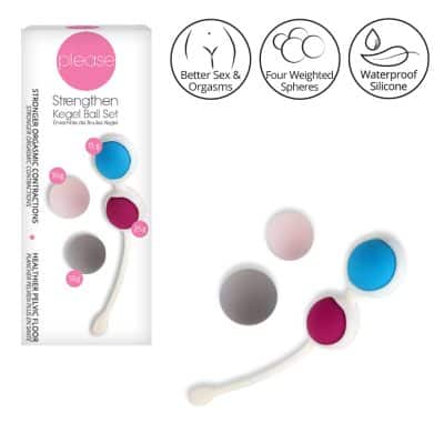 Strenghten Kegel Ball Set - Ensemble Kegel - Please