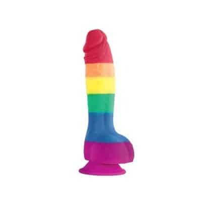 6 Dildo Colours - Pride Edition - Gode en Silicone - Ns Nolvelties