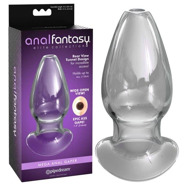 Mega Anal Gape - Plug Anale en Verre - Anal Fantasy Elite Collection
