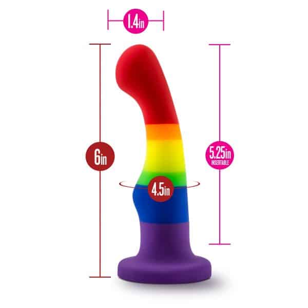 P1 - Pride Avant - Gode Point G ou la Prostate - Blush – Image 4
