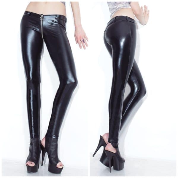 Pantalon en Wetlook - D9245 - Darque - Coquette