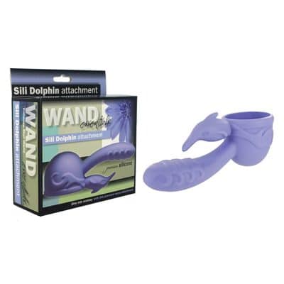 Sili Dolphin Attachment - Accessoire pour Vibromasseur - Wand Essentials