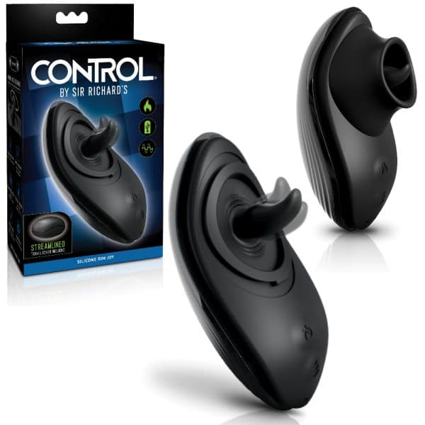 Silicone Rim Joy - Control - Masseur Anulingus Vibrant et Réchauffant - Sir Richard's
