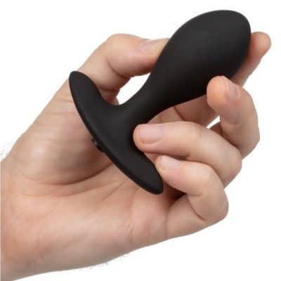 Weighted Silicone Inflatable Plug - Plug Anale Gonflable - California Exotics
