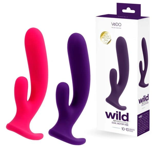 Wild - Vibrateur Rechargeable Double Stimulation - VèDO