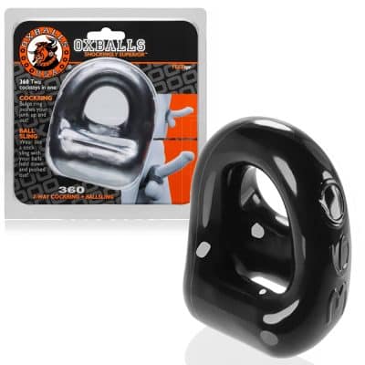 360 2-Way Cockring - Ballsling - Oxballs